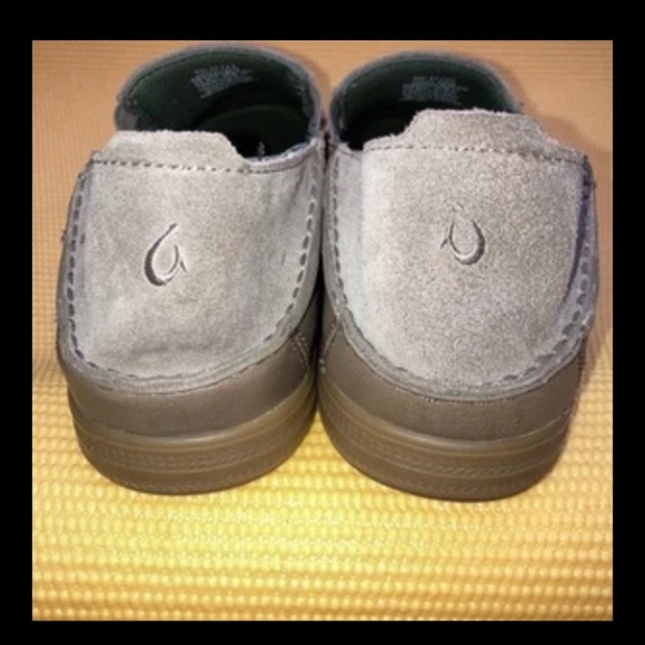 Olukai 10217-1313 Men's Pahono Slip On Suede Leather Shoes  US 12 EUR 45 Tan - Picture 4 of 9